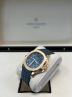 Patek Philippe Aquanaut 18K Rose Gold Opaline-blue Dial 38.8 mm 5269R-001 - Image 8