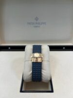 Patek Philippe Aquanaut 18K Rose Gold Opaline-blue Dial 38.8 mm 5269R-001 - Image 6