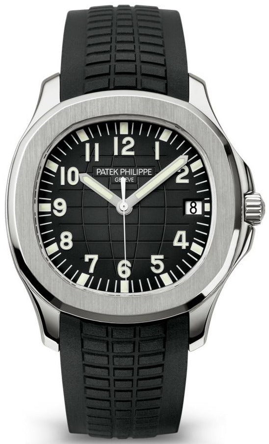 patek-philippe-aquanaut-stainless-steel-black-embossed-dial-ref5167a-001-710088.jpg Patek Philippe Aquanaut Stainless Steel/ Black Embossed Dial (Ref#5167A-001) - Image 1