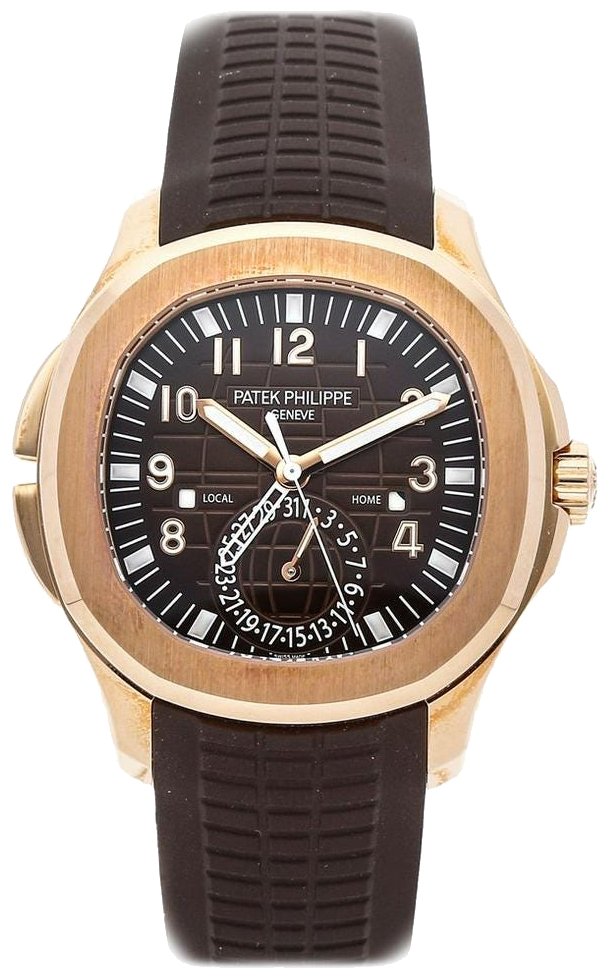 patek-philippe-aquanaut-time-travel-rose-gold-chocolate-dial-ref5164r001-400301.jpg Patek Philippe Aquanaut Time Travel/ Rose Gold/ Chocolate Dial (Ref#5164R/001) - Image 1