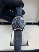 Patek Philippe Calatrava 40mm Blue Date Sweep Seconds (Ref# 6007G-011) - Image 11