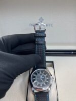 Patek Philippe Calatrava 40mm Blue Date Sweep Seconds (Ref# 6007G-011) - Image 5