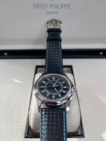 Patek Philippe Calatrava 40mm Blue Date Sweep Seconds (Ref# 6007G-011) - Image 7