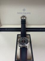Patek Philippe Calatrava Black Date Sweep Seconds (Ref# 6007G-010) - Image 3