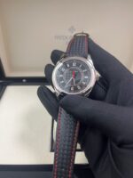 Patek Philippe Calatrava Black Date Sweep Seconds (Ref# 6007G-010) - Image 9