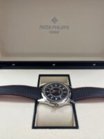 Patek Philippe Calatrava Black Date Sweep Seconds (Ref# 6007G-010) - Image 5