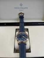 Patek Philippe Calatrava Complications Calatrava Travel Time Automatic Blue Dial Men's Watch 5224r - Image 6