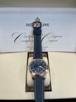 Patek Philippe Calatrava Complications Calatrava Travel Time Automatic Blue Dial Men's Watch 5224r - Image 3