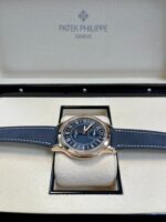 Patek Philippe Calatrava Complications Calatrava Travel Time Automatic Blue Dial Men's Watch 5224r - Image 9