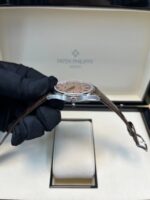 Patek Philippe Calatrava New 2025 Release 6196P Calatrava Salmon Dial Platinum - Image 6