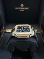 Patek Philippe Cubitus Platinum Case Sunburst Blue Dial 5822P-001 - Image 11
