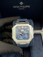 Patek Philippe Cubitus Platinum Case Sunburst Blue Dial 5822P-001 - Image 15