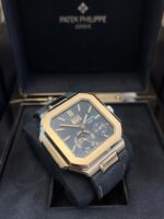 Patek Philippe Cubitus Platinum Case Sunburst Blue Dial 5822P-001 - Image 7