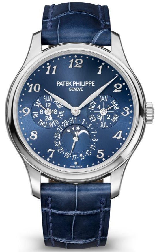 patek-philippe-grand-complications-perpetual-calendar-moon-phase-white-gold-royal-blue-dial-strap-ref5327g-001-866141.jpg Patek Philippe Grand Complications Perpetual Calendar Moon Phase White Gold/ Royal Blue Dial & Strap (Ref#5327G-001) - Image 1