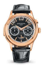 Patek Philippe Grand Complications (submodel) Rose Gold Black Dial 5208R-001