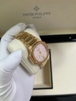 Patek Philippe Ladies Rose Gold Nautilus White Silver Opaline Dial 7118/1R-001 - Image 14