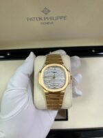 Patek Philippe Ladies Rose Gold Nautilus White Silver Opaline Dial 7118/1R-001 - Image 13