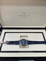 Patek Philippe Minute Repeater Perpetual Calendar Grande Complication White Gold Blue Dial 5374G-001 - Image 12