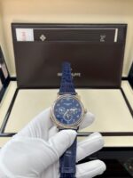 Patek Philippe Minute Repeater Perpetual Calendar Grande Complication White Gold Blue Dial 5374G-001 - Image 3