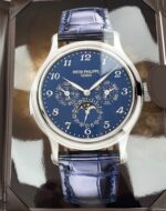 Patek Philippe Minute Repeater Perpetual Calendar Grande Complication White Gold Blue Dial 5374G-001 - Image 13