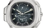 Patek Philippe Nautilus 40 mm Steel Nautilus Travel Time Chronograph Blue Dial 5990/1A-011 - Image 2