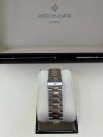 Patek Philippe Nautilus 40.5mm Two Tone Blue Gradient Dial (Ref # 5980/1AR-001) - Image 8