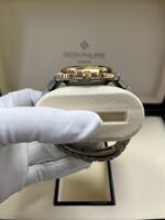 Patek Philippe Nautilus 40.5mm Two Tone Blue Gradient Dial (Ref # 5980/1AR-001) - Image 5