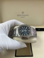 Patek Philippe Nautilus Annual Calendar Stainless Steel with Blue Dial/ Moon Phase (Ref#5726/1A-014) - Image 7