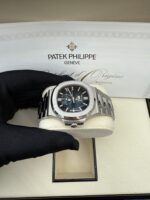 Patek Philippe Nautilus Annual Calendar Stainless Steel with Blue Dial/ Moon Phase (Ref#5726/1A-014) - Image 5