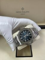 Patek Philippe Nautilus Annual Calendar Stainless Steel with Blue Dial/ Moon Phase (Ref#5726/1A-014) - Image 11