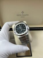 Patek Philippe Nautilus Annual Calendar Stainless Steel with Blue Dial/ Moon Phase (Ref#5726/1A-014) - Image 10