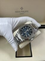 Patek Philippe Nautilus Annual Calendar Stainless Steel with Blue Dial/ Moon Phase (Ref#5726/1A-014) - Image 12
