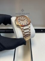Patek Philippe Nautilus Automatic Rose Gold Baguette Cognac Bezel 7118/1300R-001 - Image 14