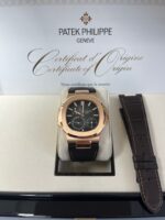 Patek Philippe Nautilus Black Dial Ref #5712R-001 - Image 3