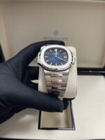 Patek Philippe Nautilus Blue Dial White Gold 5811/1G-001 - Image 8