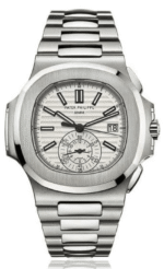 Patek Philippe Nautilus Chronograph White Dial 5980/1A-019
