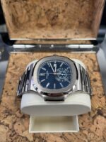 Patek Philippe Nautilus Chronograph White Gold Blue Dial 44mm 5976/1G-001 - Image 5