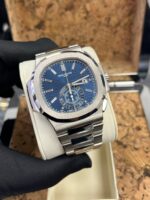 Patek Philippe Nautilus Chronograph White Gold Blue Dial 44mm 5976/1G-001 - Image 10