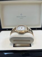Patek Philippe Nautilus Ladies Rose Gold Nautilus White Dial Diamond Bezel 7118/1200R-001 - Image 14