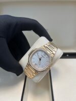 Patek Philippe Nautilus Ladies Rose Gold Nautilus White Dial Diamond Bezel 7118/1200R-001 - Image 8