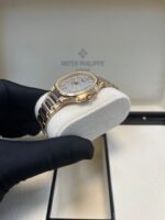 Patek Philippe Nautilus Ladies Rose Gold Nautilus White Dial Diamond Bezel 7118/1200R-001 - Image 5