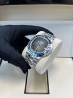 Patek Philippe Nautilus Platinum Blue Sapphire 5711/111P-001 - Image 8
