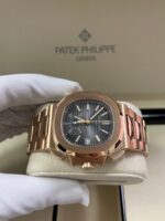 Patek Philippe Nautilus Rose Gold/ Black Gradient Dial (Ref#5980/1R-001) - Image 9