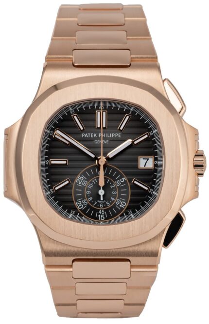 Patek Philippe Nautilus Rose Gold/ Black Gradient Dial (Ref#5980/1R-001)