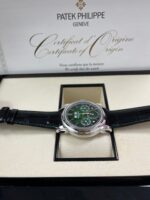 Patek Philippe Perpetual Calendar Chronograph Grand Complications Platinum Green Dial 5270P-0014 - Image 11