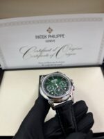 Patek Philippe Perpetual Calendar Chronograph Grand Complications Platinum Green Dial 5270P-0014 - Image 13