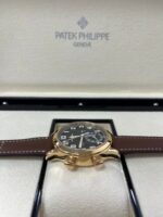 Patek Philippe Travel Time 37mm Rose Gold/ Brown Sunburst Dial (Ref# 7234R-001) - Image 11