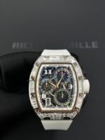 Richard Mille RM 72-01 Automatic Winding Lifestyle Flyback Chronograph White Gold with Baguette Diamonds - Image 10