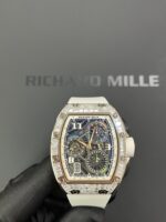 Richard Mille RM 72-01 Automatic Winding Lifestyle Flyback Chronograph White Gold with Baguette Diamonds - Image 5