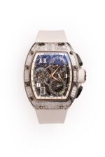 Richard Mille RM 72-01 Automatic Winding Lifestyle Flyback Chronograph White Gold with Baguette Diamonds - Image 2